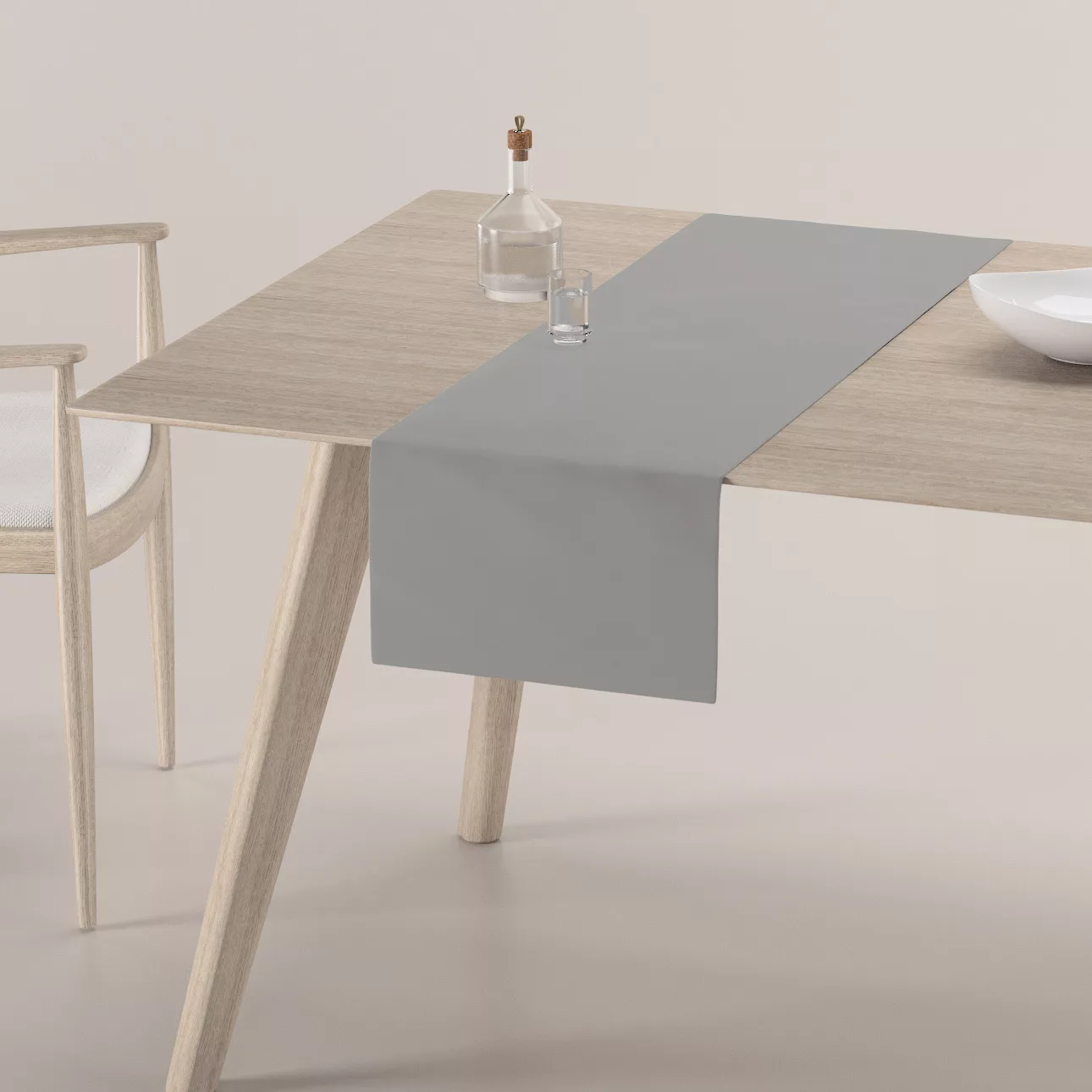 Tischläufer, grau, 40 x 130 cm, Crema (144-70) günstig online kaufen