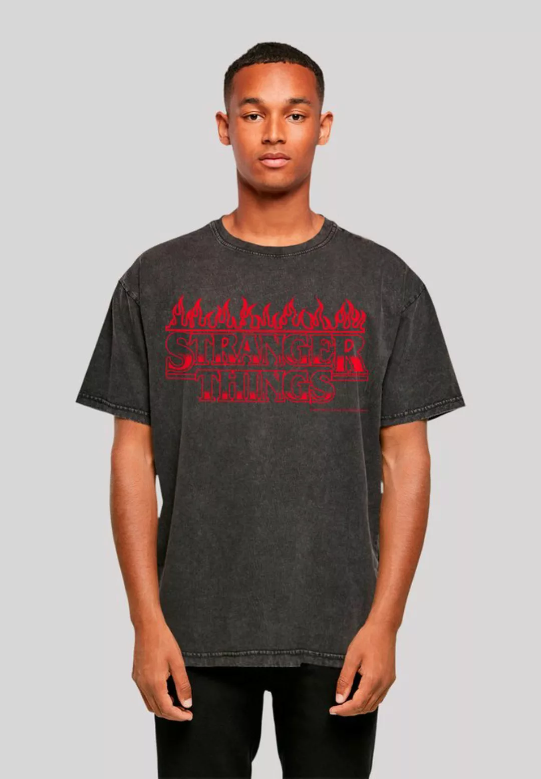 F4NT4STIC T-Shirt "Stranger Things Flames Netflix TV Series", Premium Quali günstig online kaufen