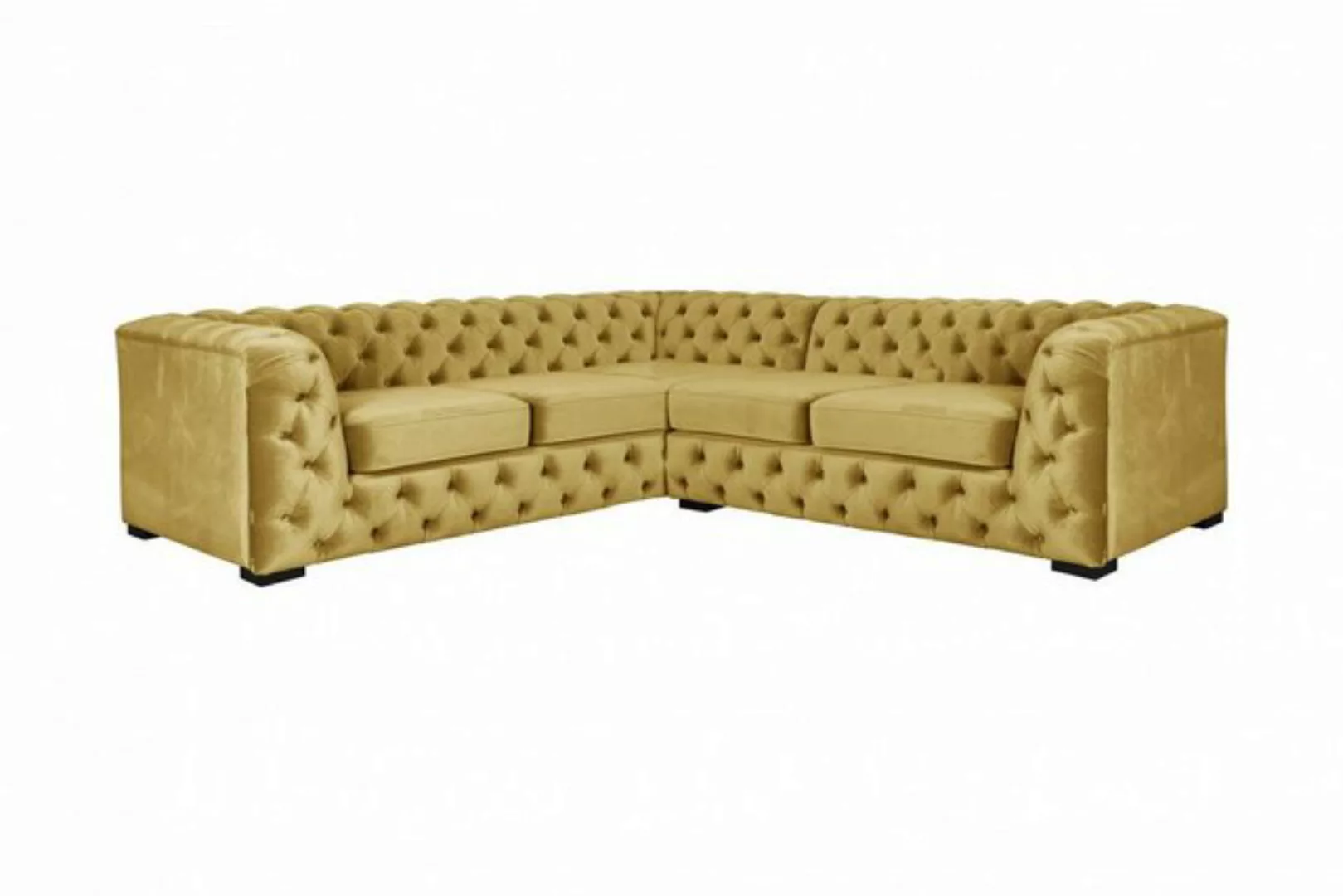 Guido Maria Kretschmer Home&Living Chesterfield-Sofa KALINA L-Form, hochwer günstig online kaufen