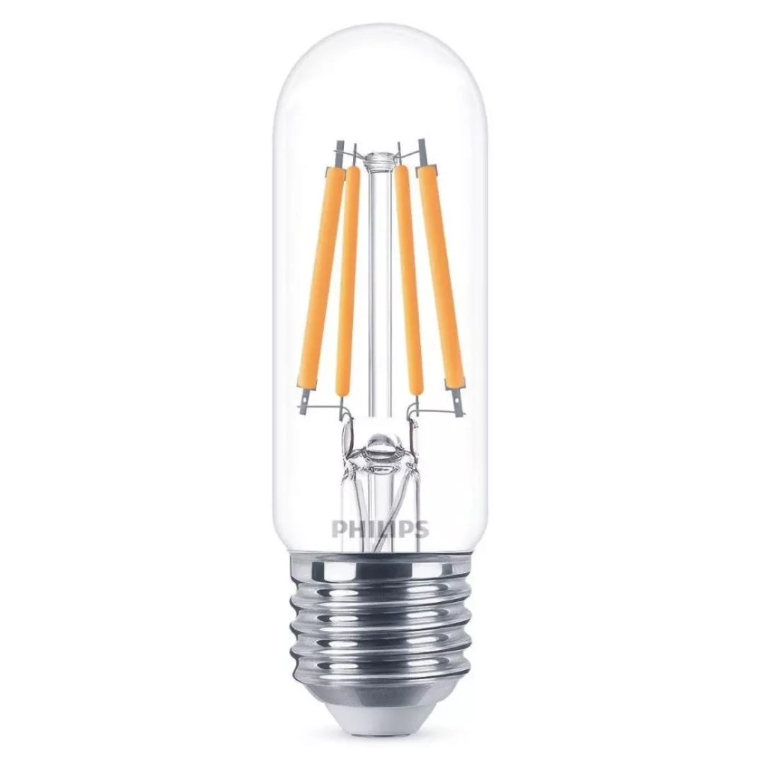 Philips LED-Leuchtmittel E27 6,5 W Neutralweiß 806 lm 10,6 x 3,2 cm (H x Ø) günstig online kaufen