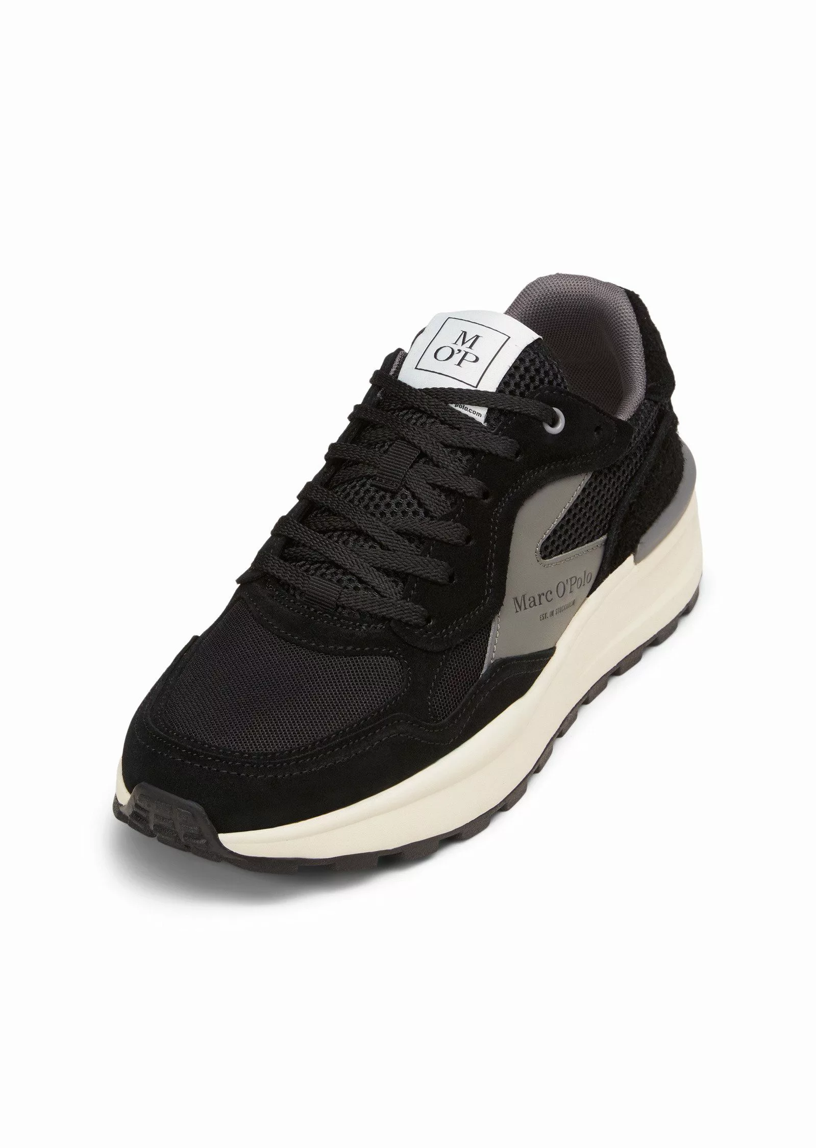 Marc O'Polo aus hochwertigem Material-Mix Sneaker günstig online kaufen
