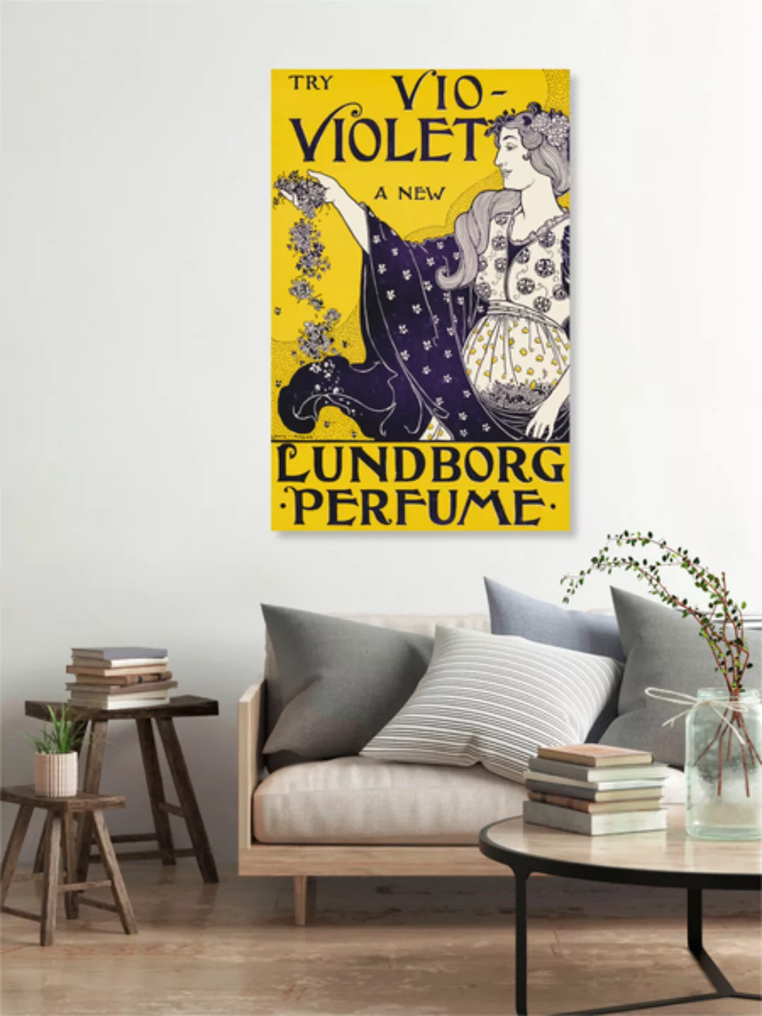 Poster / Leinwandbild - Vio-violet Perfume günstig online kaufen