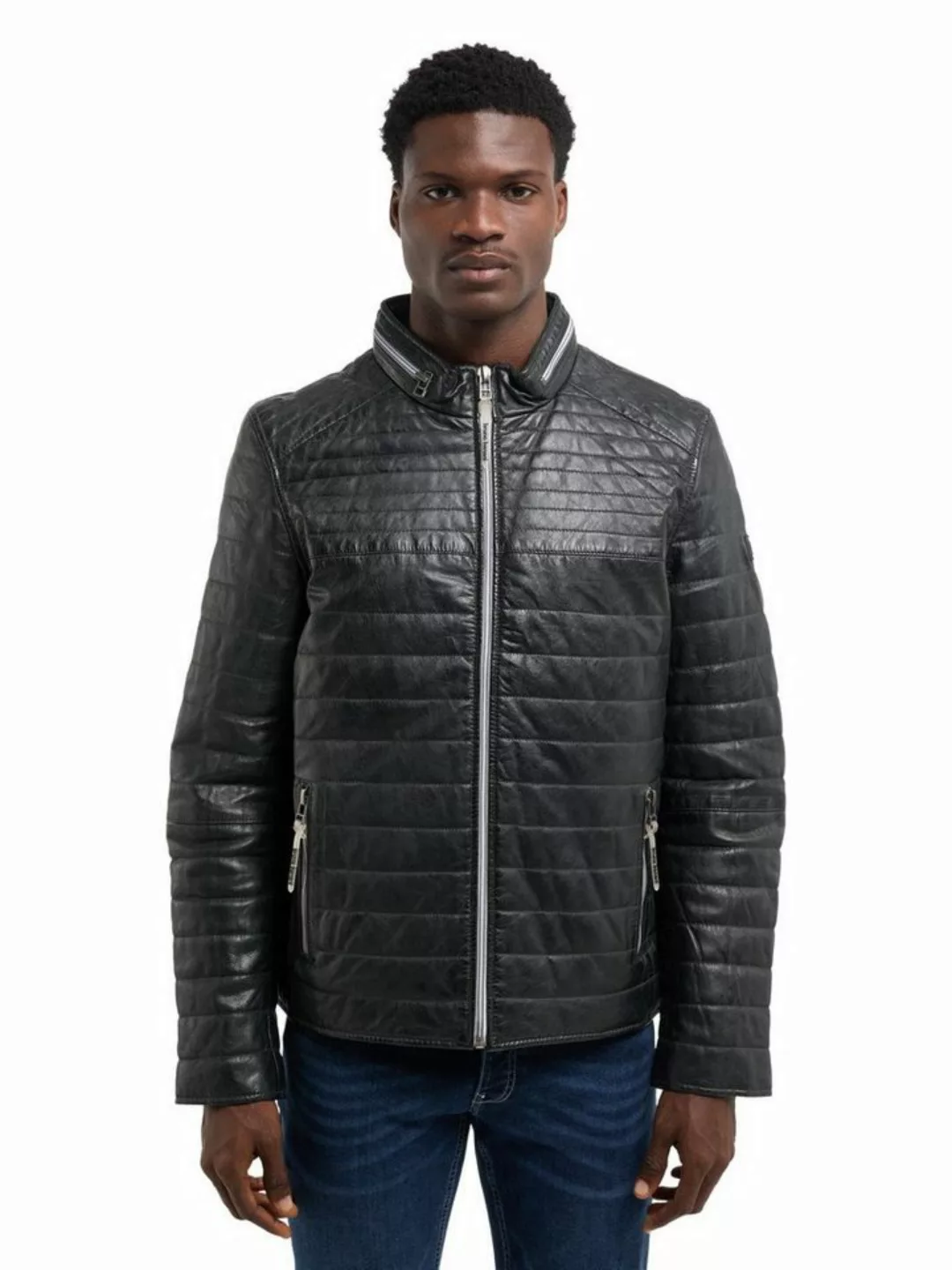 Bruno Banani Lederjacke Stephano günstig online kaufen