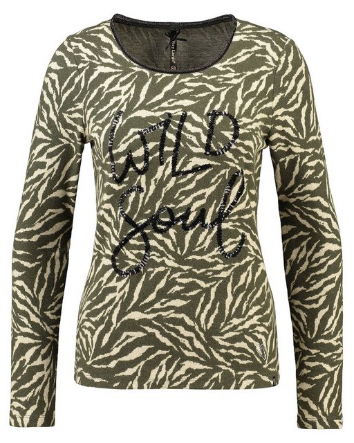 Key Largo T-Shirt Damen Longsleeve WLS WILD SOUL ROUND (1-tlg) günstig online kaufen