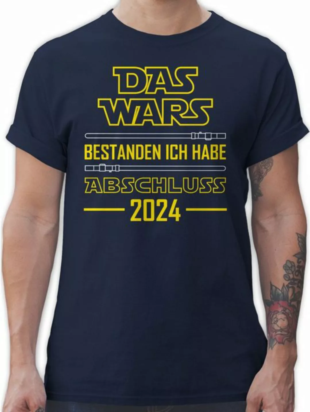 Shirtracer T-Shirt Das Wars bestanden ich habe Abi 2024 Abitur & Abschluss günstig online kaufen