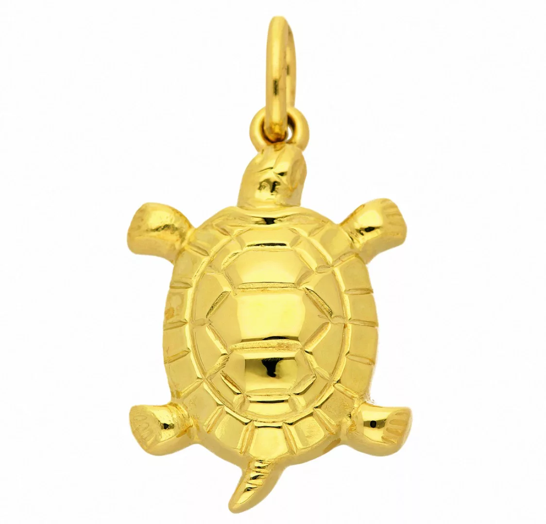 Adelia´s Kette mit Anhänger "585 Gold Anhänger Schildkröte", Schmuckset - S günstig online kaufen