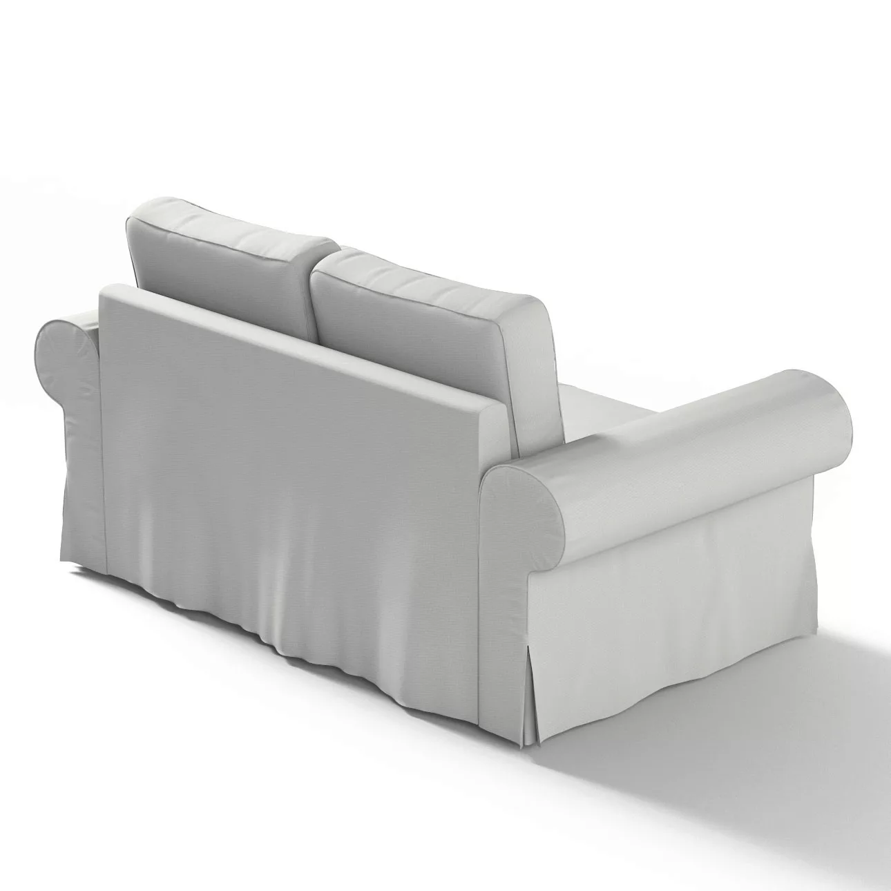 Bezug für Backabro 2-Sitzer Sofa ausklappbar, hellgrau, Bezug für Backabro günstig online kaufen