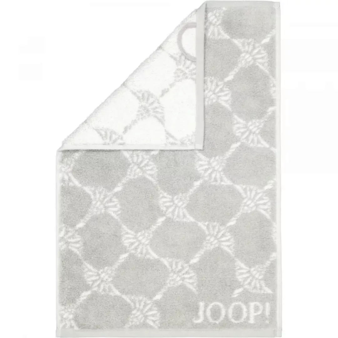 JOOP! Cornflower 1611 - Farbe: Silber - 76 - Gästetuch 30x50 cm günstig online kaufen