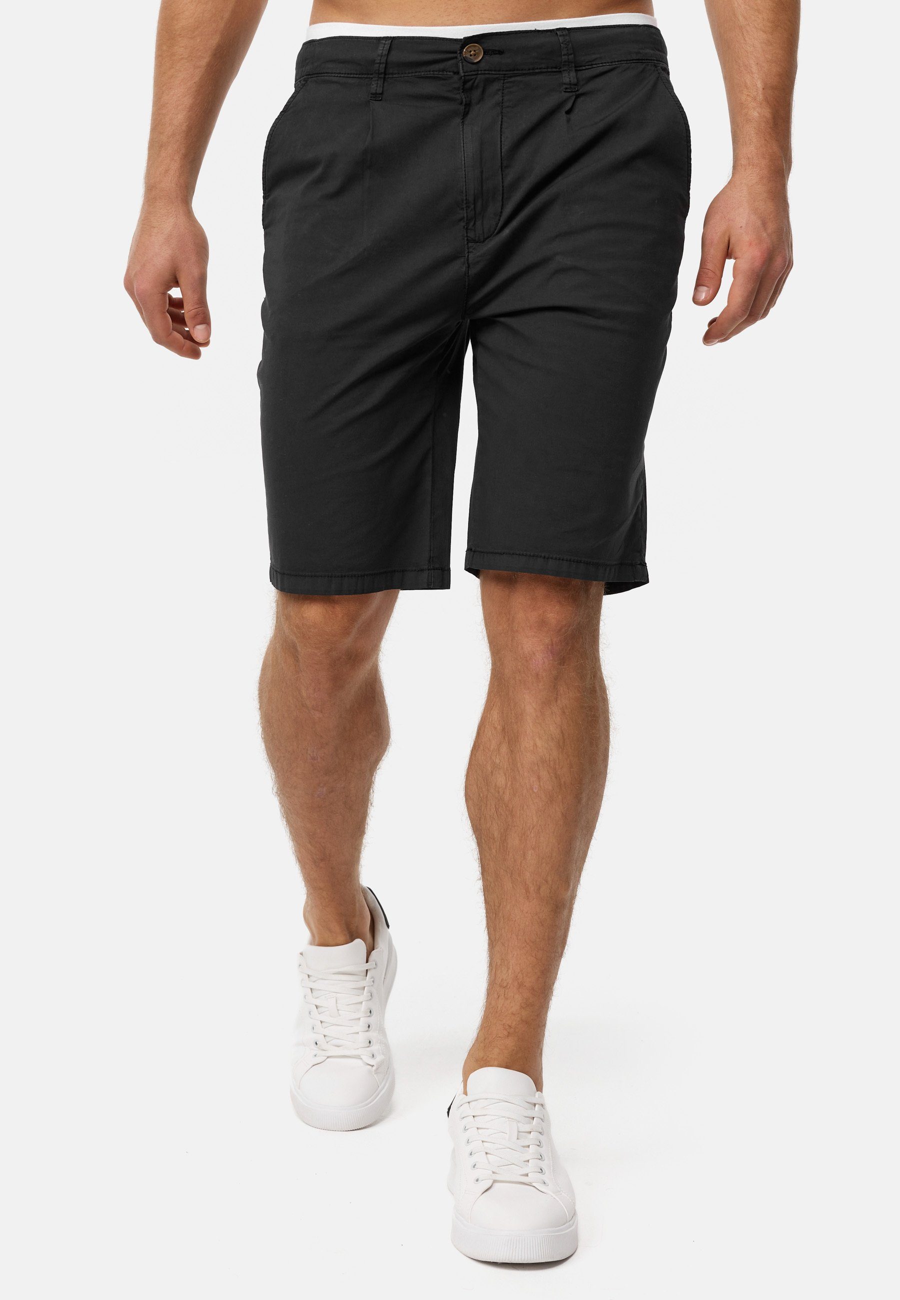 Indicode Chinoshorts INSan aus elastischer Baumwoll-Qualität günstig online kaufen