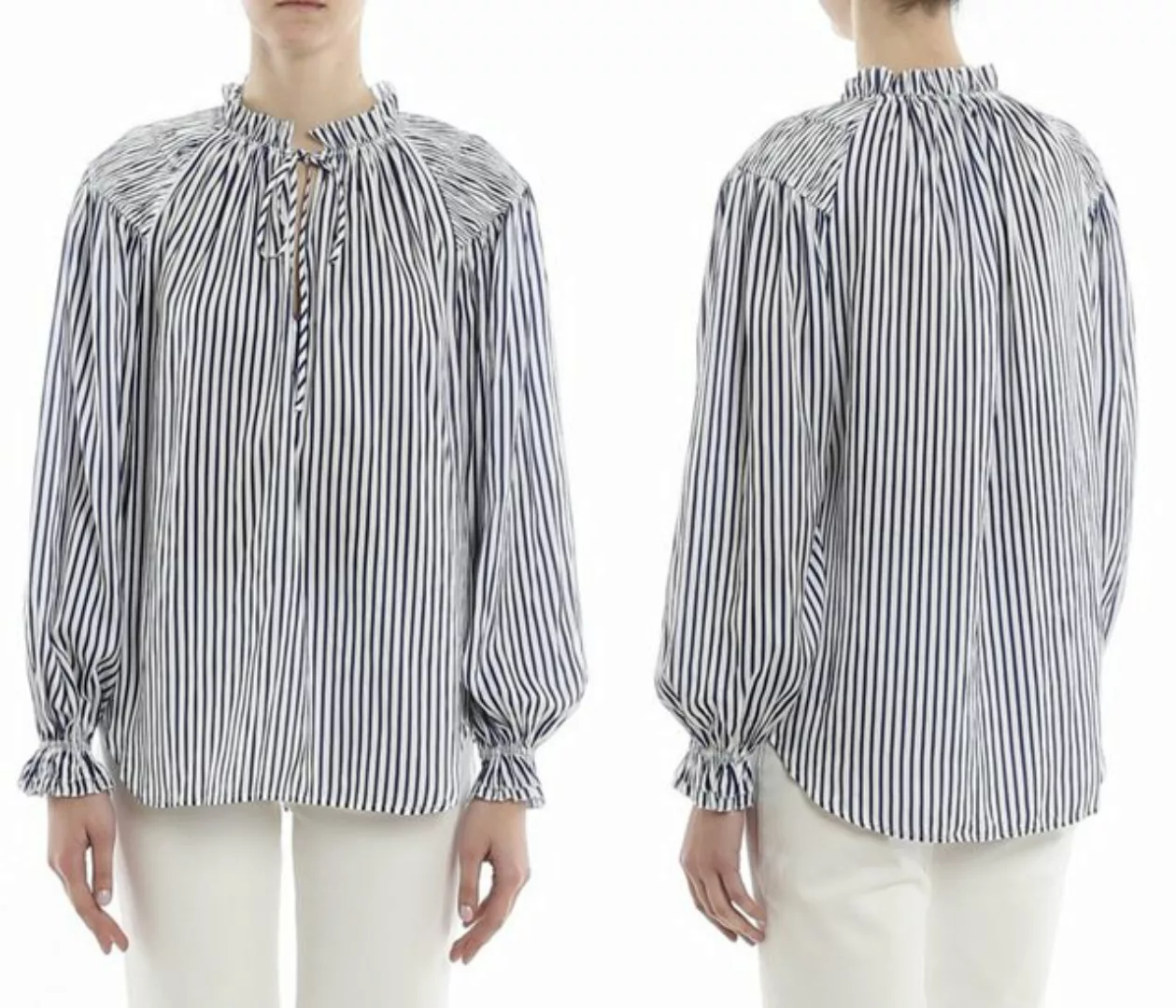 Ralph Lauren T-Shirt POLO RALPH LAUREN CADDY Ruffle Bluse Shirt Frill Hemd günstig online kaufen