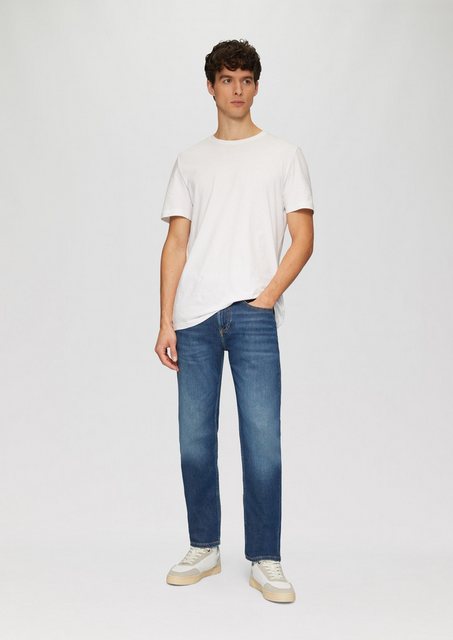 s.Oliver Stoffhose Jeans Mauro / Regular Fit / Mid Rise / Tapered Leg günstig online kaufen