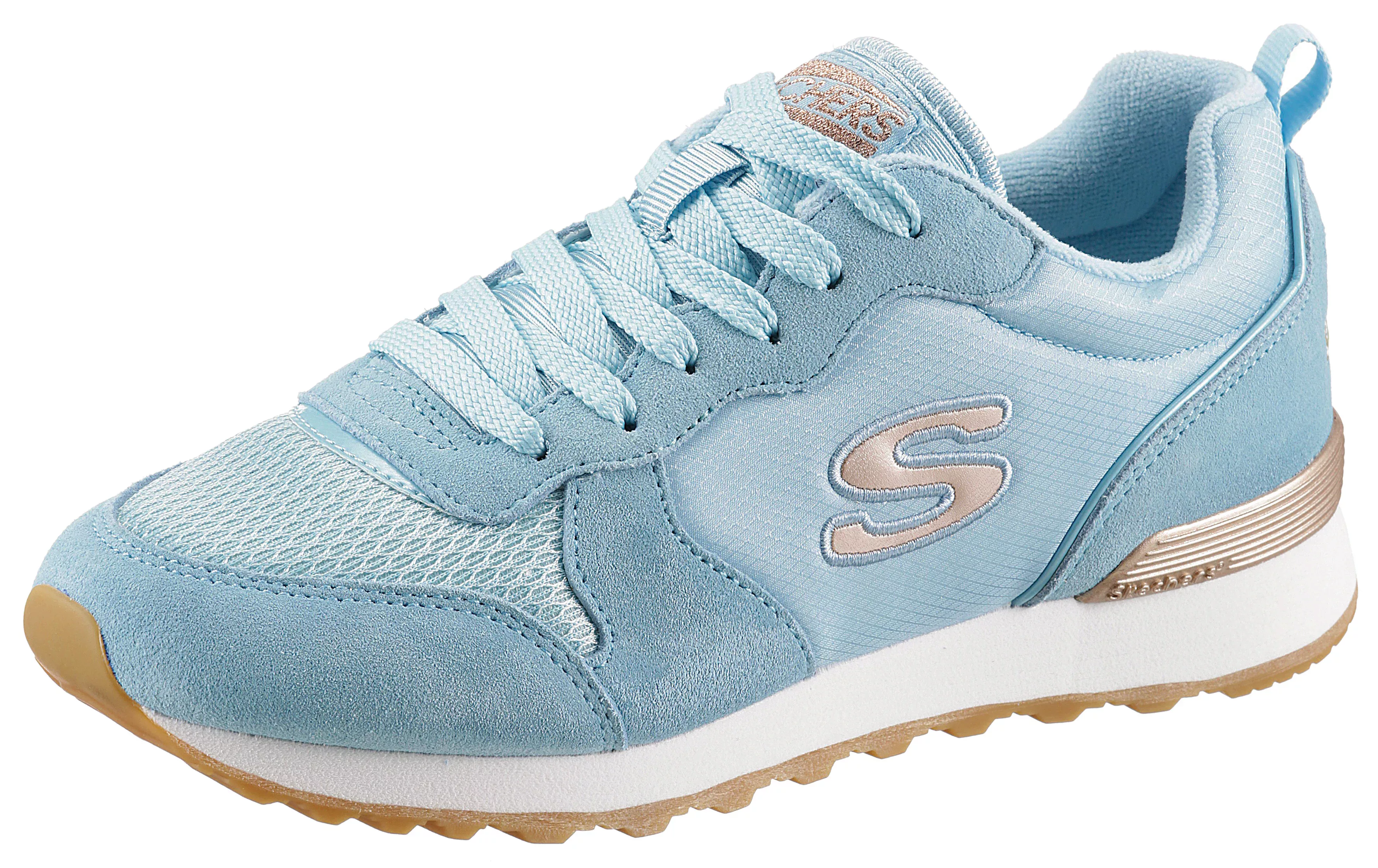 Skechers Sneaker "OG 85 - GOLDN GURL", Freizeitschuh, Halbschuh, Schnürschu günstig online kaufen