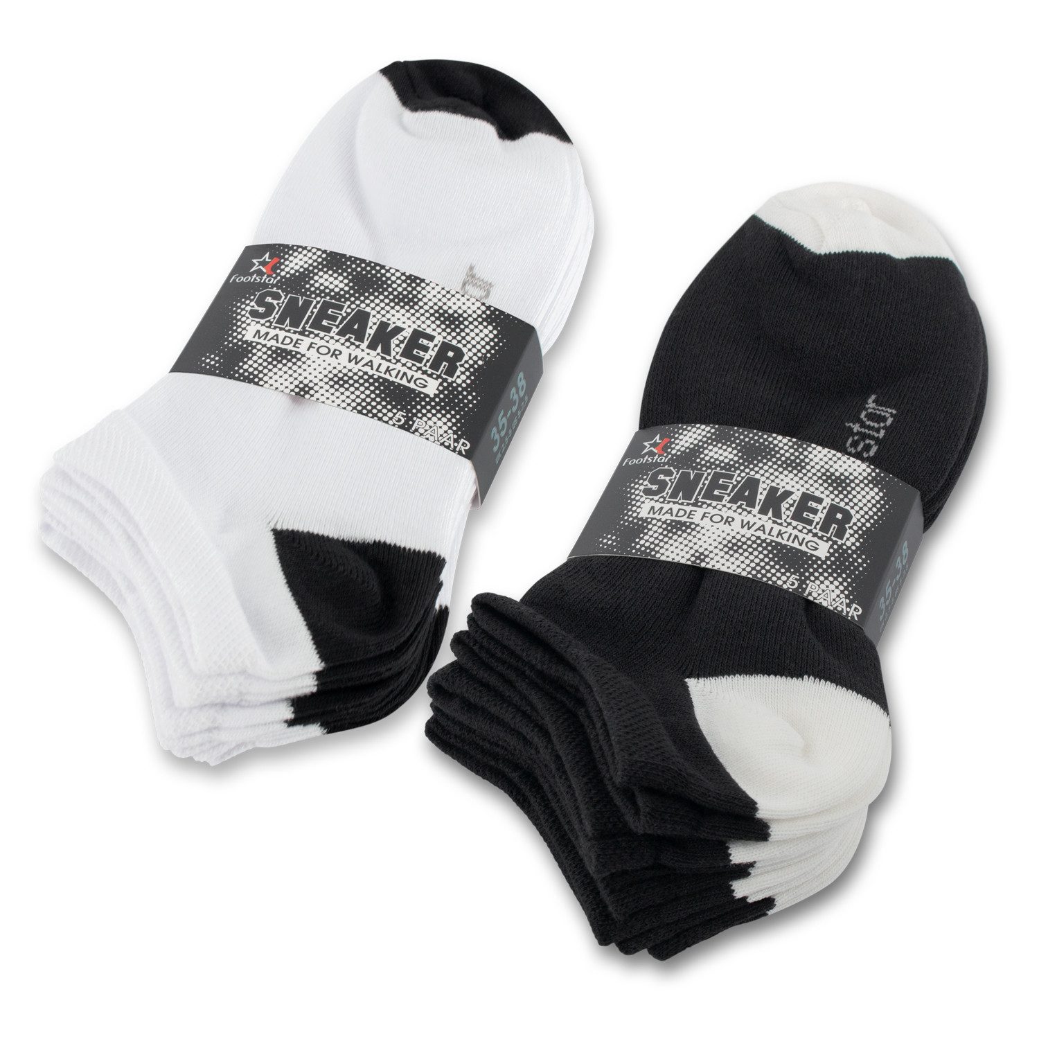 Footstar Sneakersocken 10 Paar Sneaker Socken günstig online kaufen