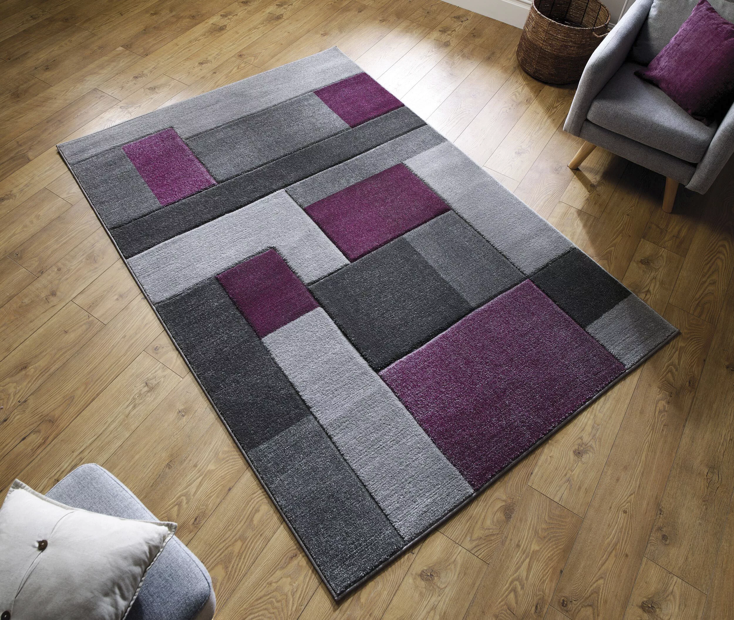 FLAIR RUGS Teppich »Cosmos«, rechteckig, 12 mm Höhe, Patchwork Design, mehr günstig online kaufen