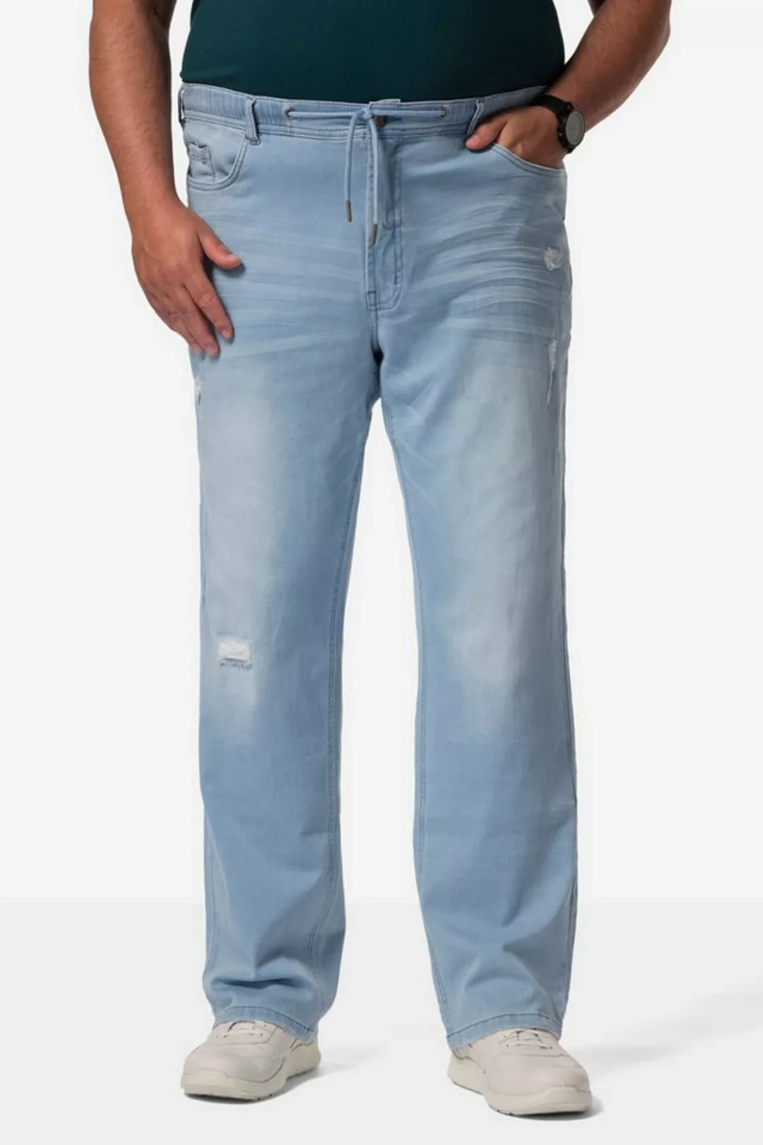 Men Plus 5-Pocket-Jeans Men+ Schlupfjeans Bauchfit Straight Fit 5-Pocket günstig online kaufen