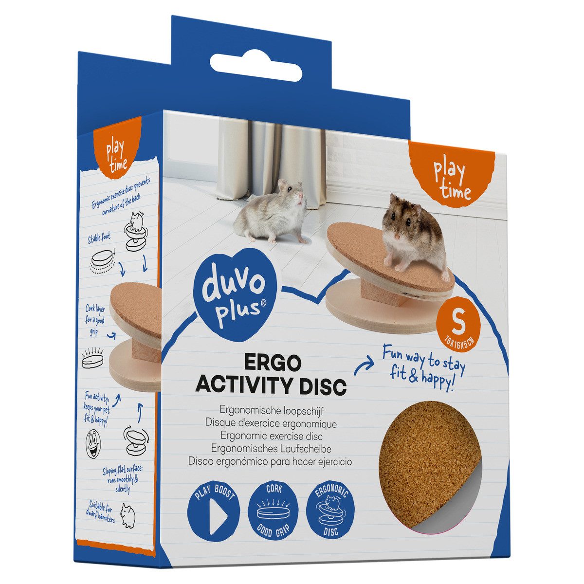 DUVO+ Tier-Intelligenzspielzeug Ergo Laufscheibe Kork günstig online kaufen