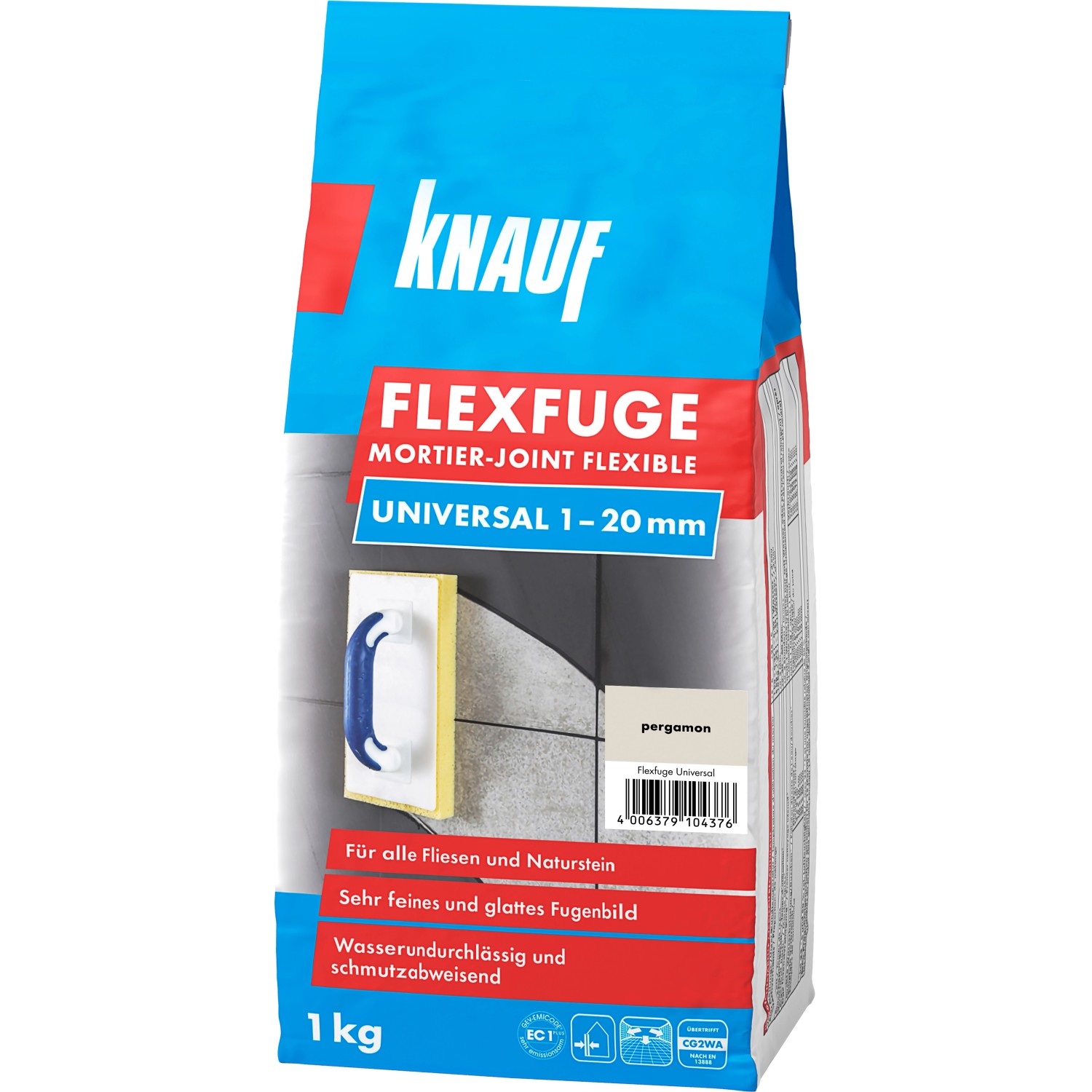 Knauf Flexfuge Universal Pergamon 1 kg günstig online kaufen