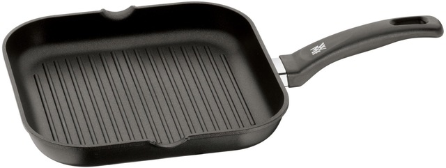 WMF Grillpfanne »Party 27x27cm mit Ausguss, Steakpfanne gerillt«, Aluminium günstig online kaufen