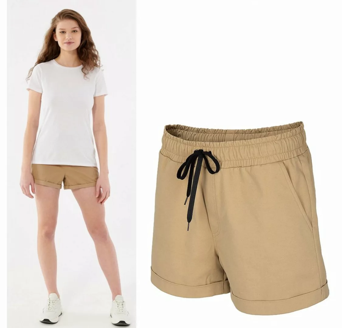 4F Leggings Outhorn - Damen Shorts - beige günstig online kaufen