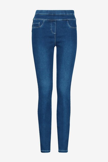 Next Jeansleggings Figurformende weiche Superstretch-Jeansleggings (1-tlg) günstig online kaufen