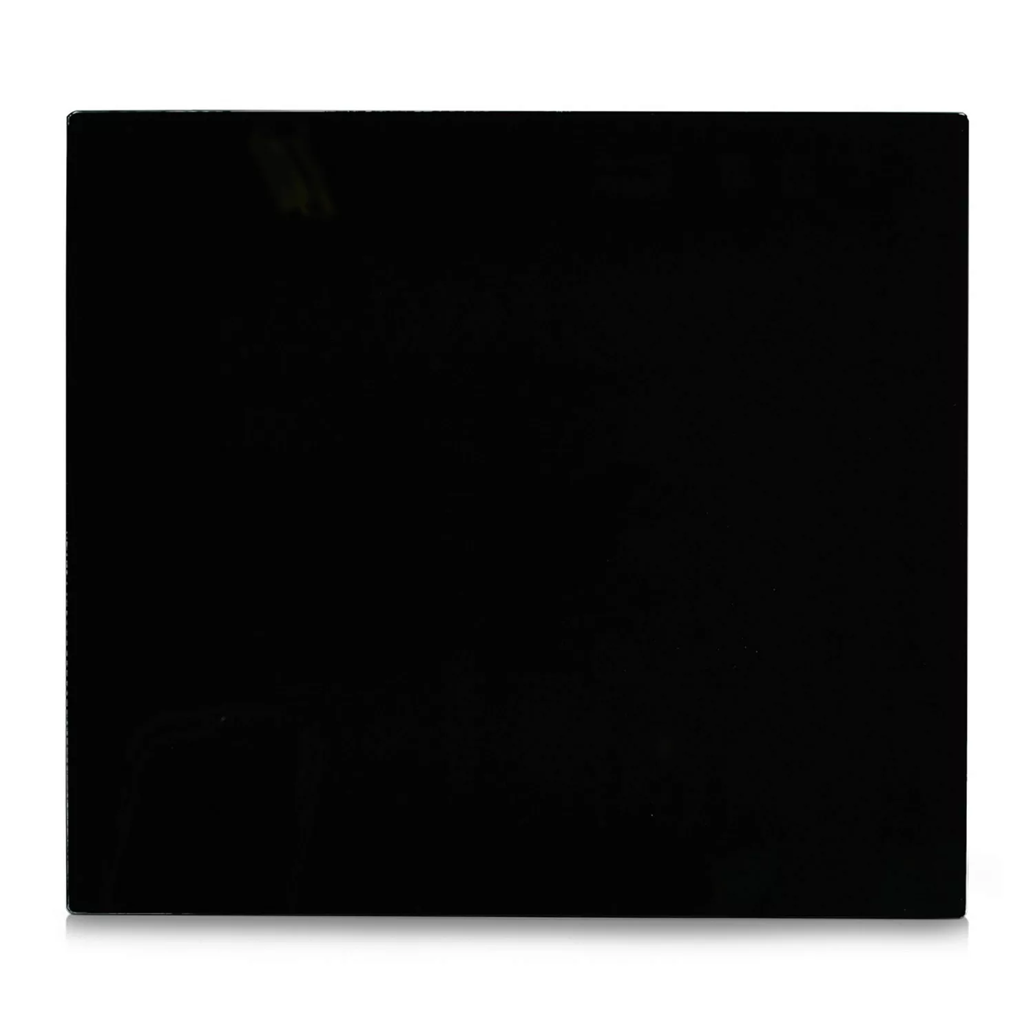 Zeller Herdblende-/Abdeckplatte Glas 50 cm x 56 cm Schwarz günstig online kaufen