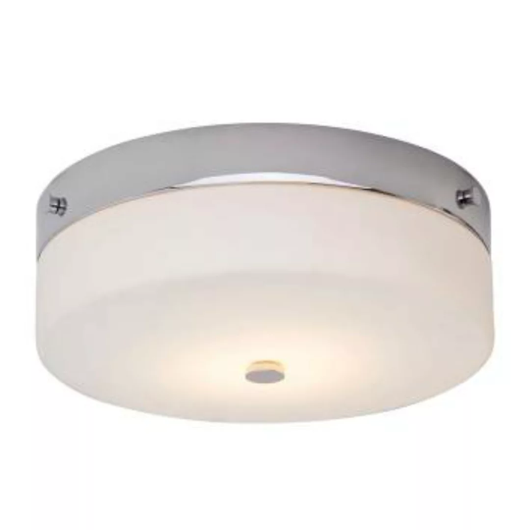 LED Bad Deckenleuchte Chrom IP44 Ø30cm Lampe JANJA günstig online kaufen