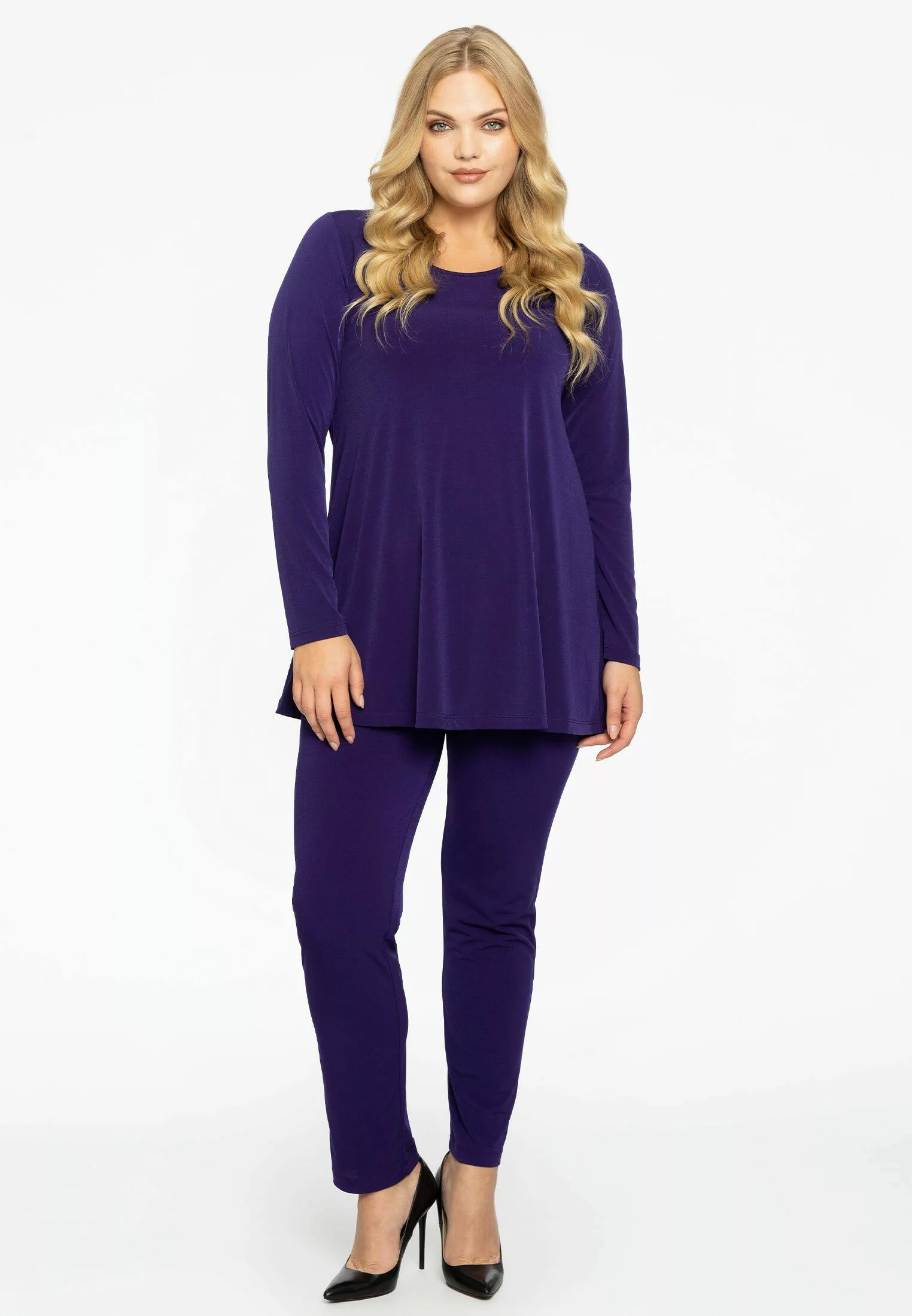 YOEK Langarmshirt Damen Langarmshirt Große Größen günstig online kaufen