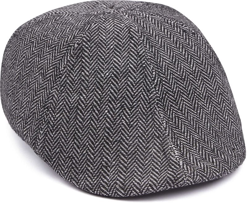 Suitable Peaky Cap Gewebt Schwarz - günstig online kaufen