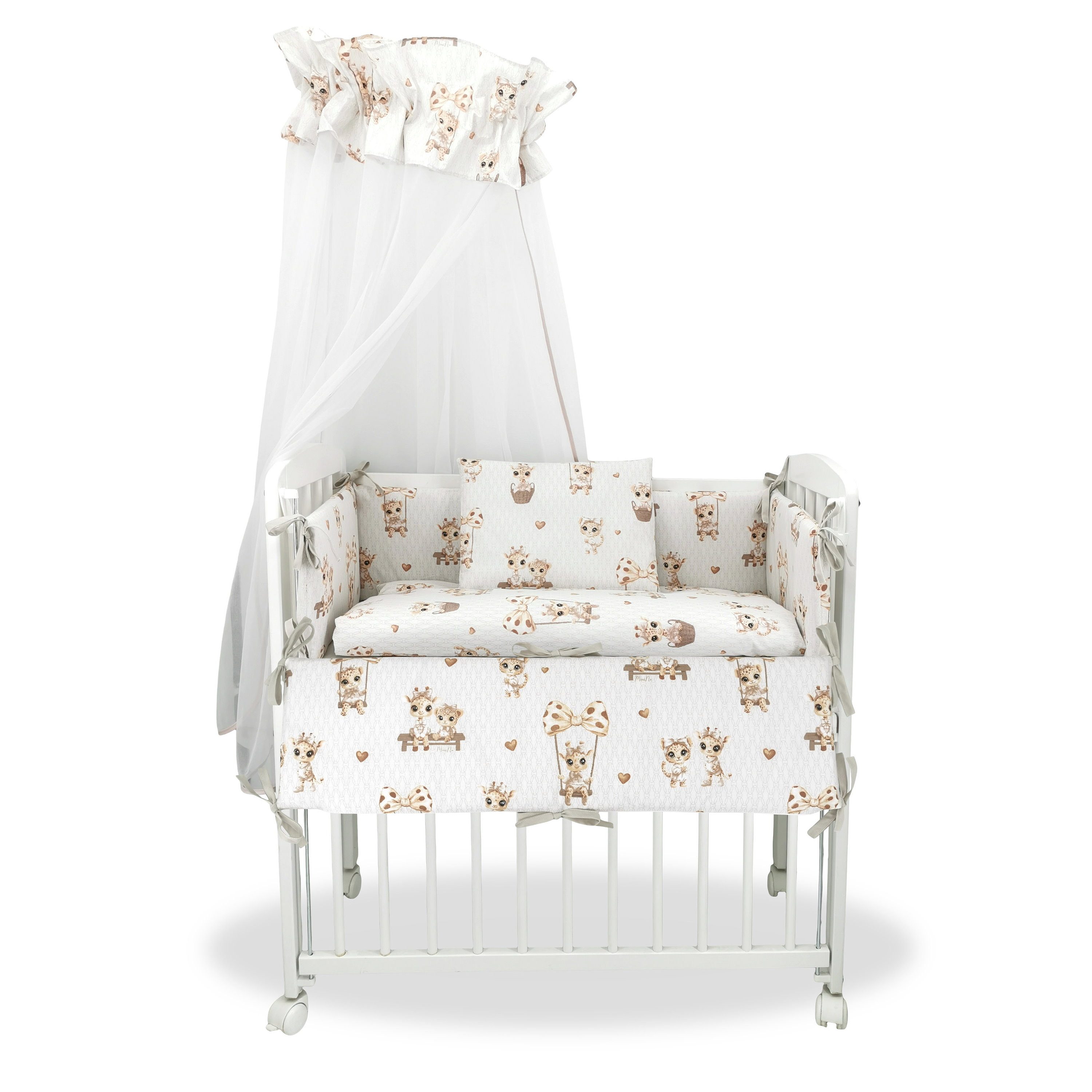 Baby-Delux Beistellbett Babybett Giraffe und Leo, günstig online kaufen