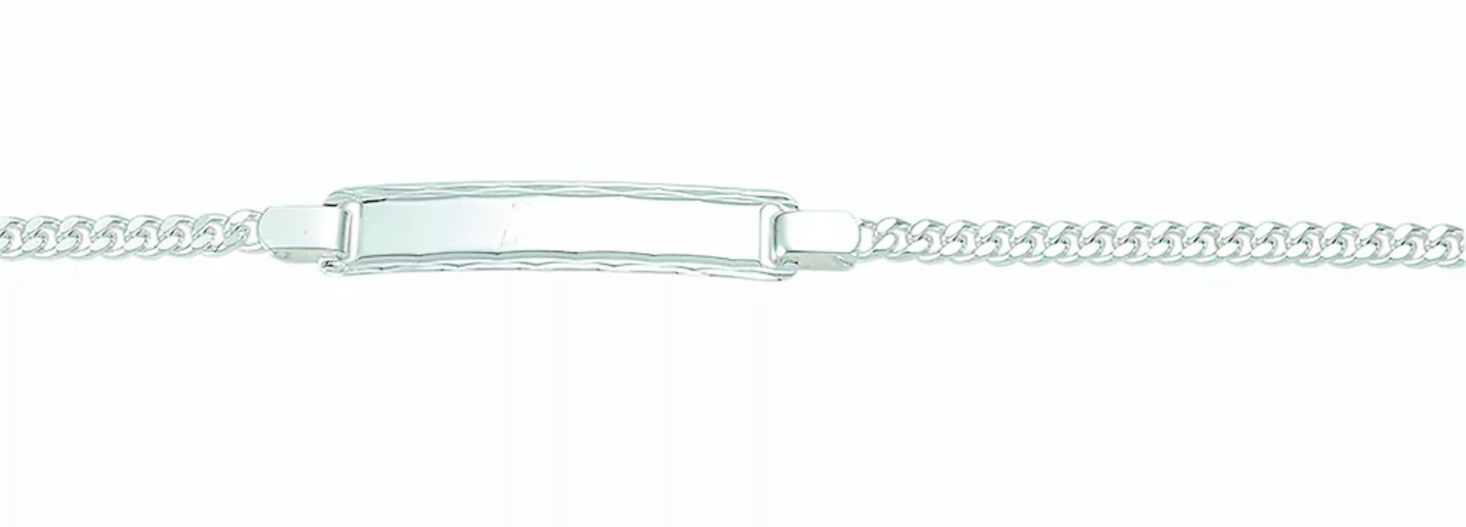 Adelia´s Silberarmband "925 Silber Flach Panzer Armband 18,5 cm", 925 Sterl günstig online kaufen