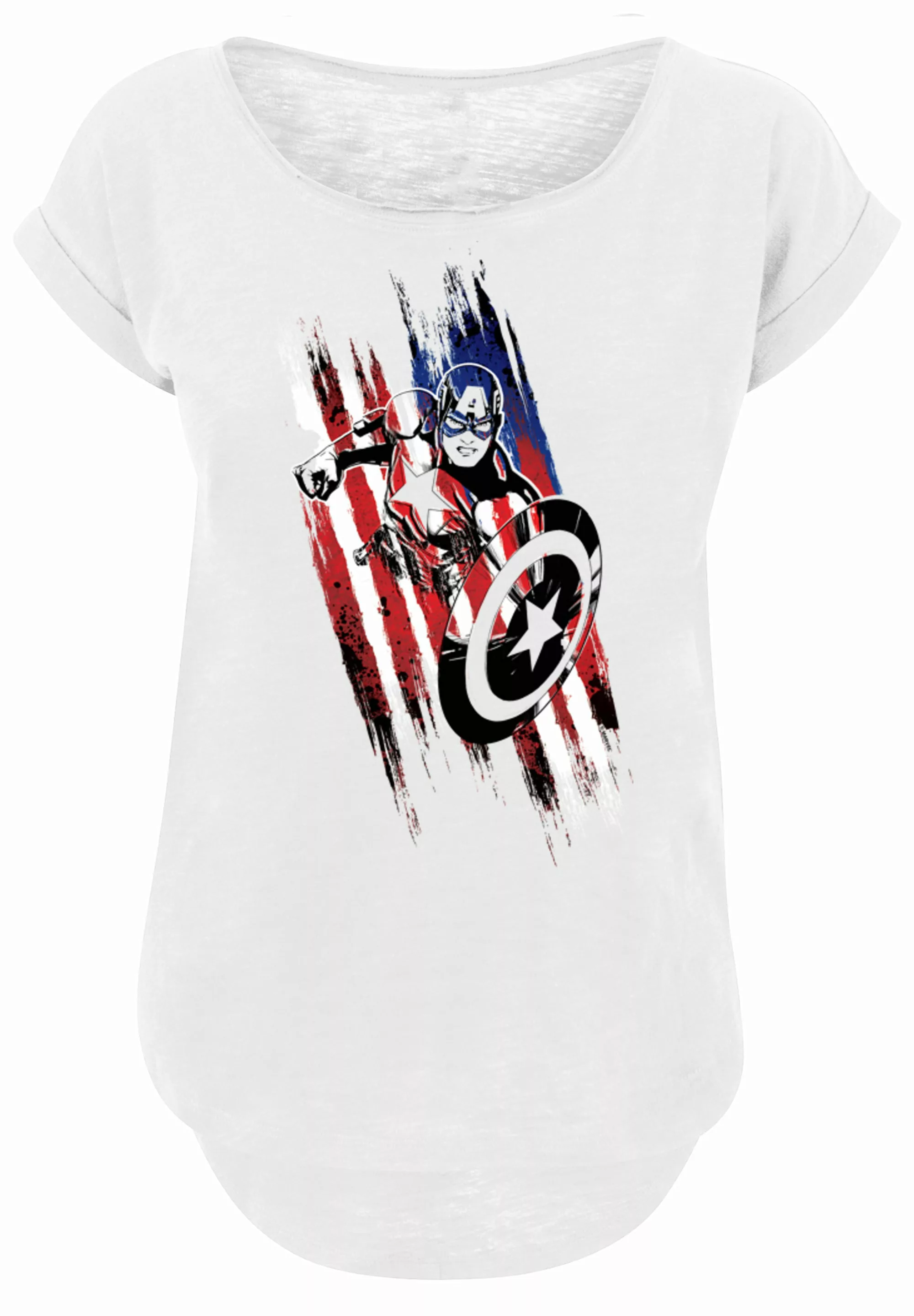 F4NT4STIC T-Shirt "Superhelden Avengers Captain America", Damen,Premium Mer günstig online kaufen