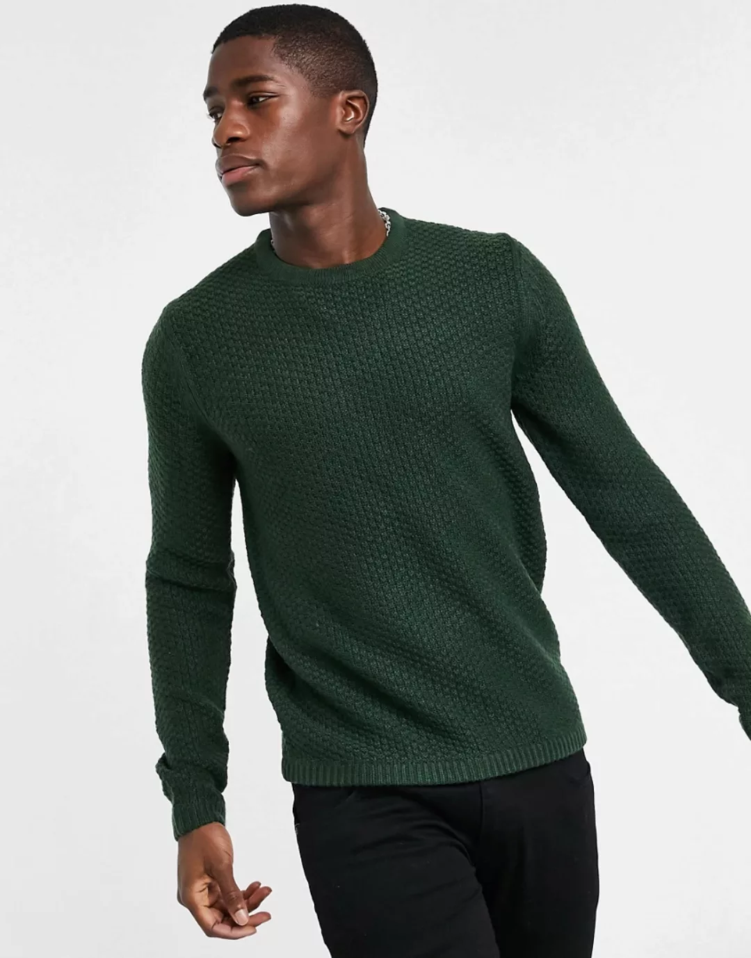 Only & Sons – Pullover in Grün günstig online kaufen