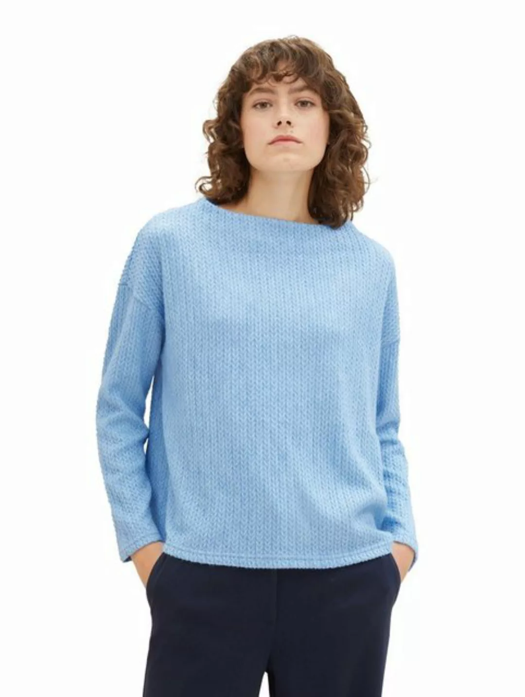 TOM TAILOR Sweatshirt mit Drop-Shoulder Naht günstig online kaufen