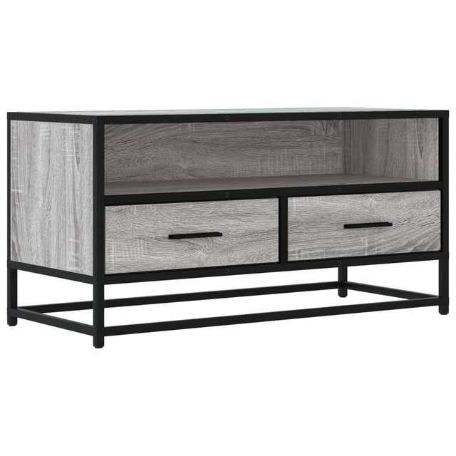 vidaXL TV-Schrank TV-Schrank Grau Sonoma 80x34,5x40 cm Holzwerkstoff und Me günstig online kaufen