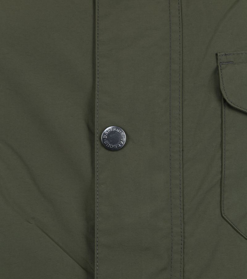 Barbour Shoreliner Jacke Olive - Größe L günstig online kaufen