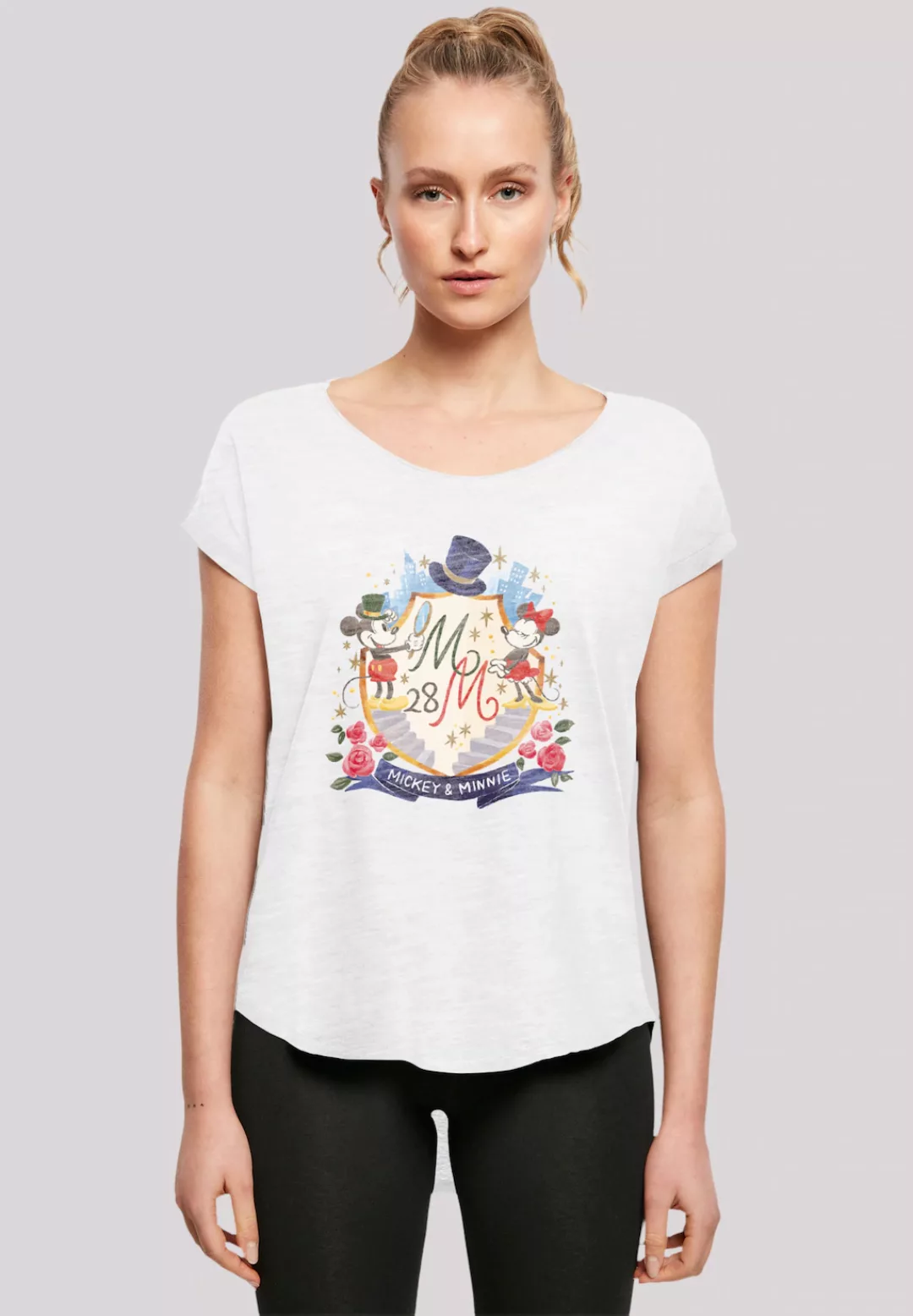 F4NT4STIC T-Shirt "Disney Mickey & Minnie Mickey & Minnie 28", Premium Qual günstig online kaufen
