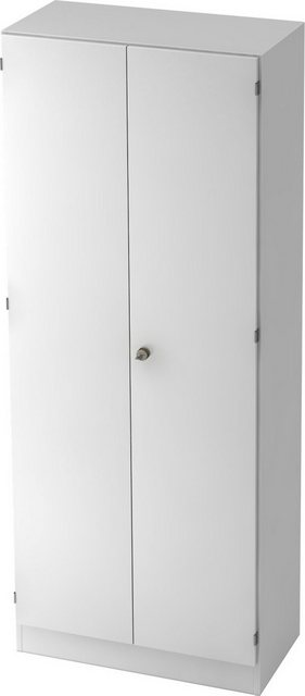 Aktenschrank schrank Solid 5 OH BxTxH 80x42x200,4cm Sockelblende Griff SG W günstig online kaufen