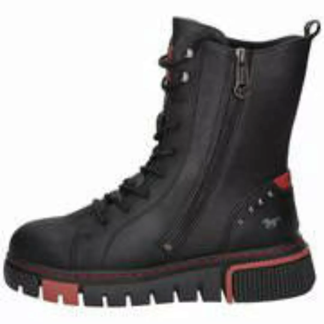 Mustang Schnürstiefelette Damen schwarz günstig online kaufen