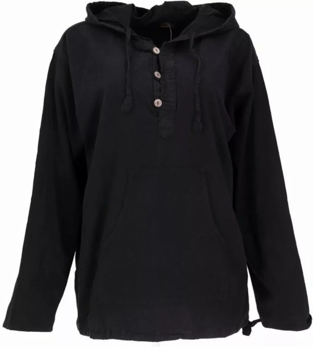 Guru-Shop Sweater Ethno Sweatshirt Goa Hippie - schwarz Ethno Style, altern günstig online kaufen