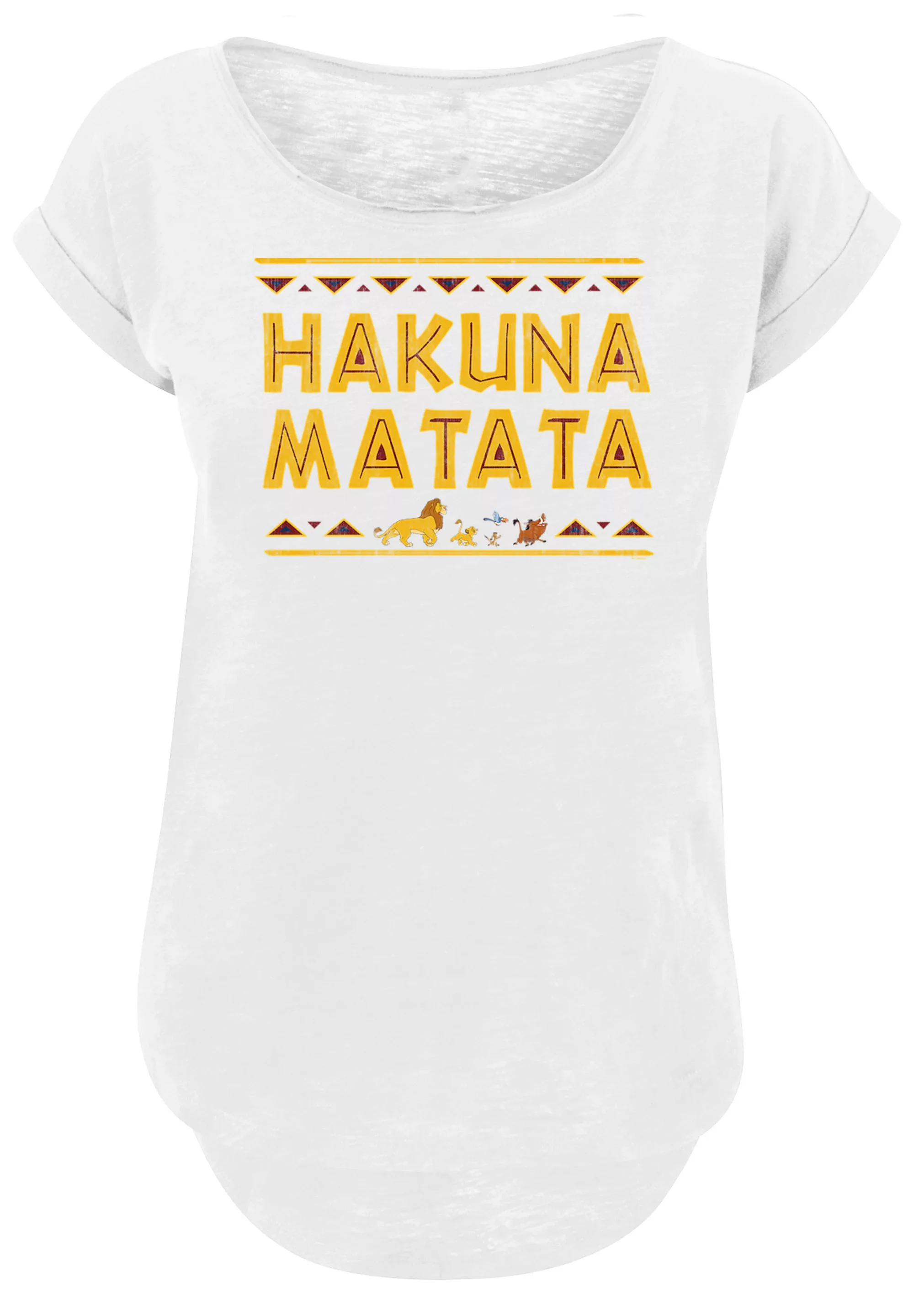 F4NT4STIC T-Shirt "König der Löwen Hakuna Matata", Print günstig online kaufen