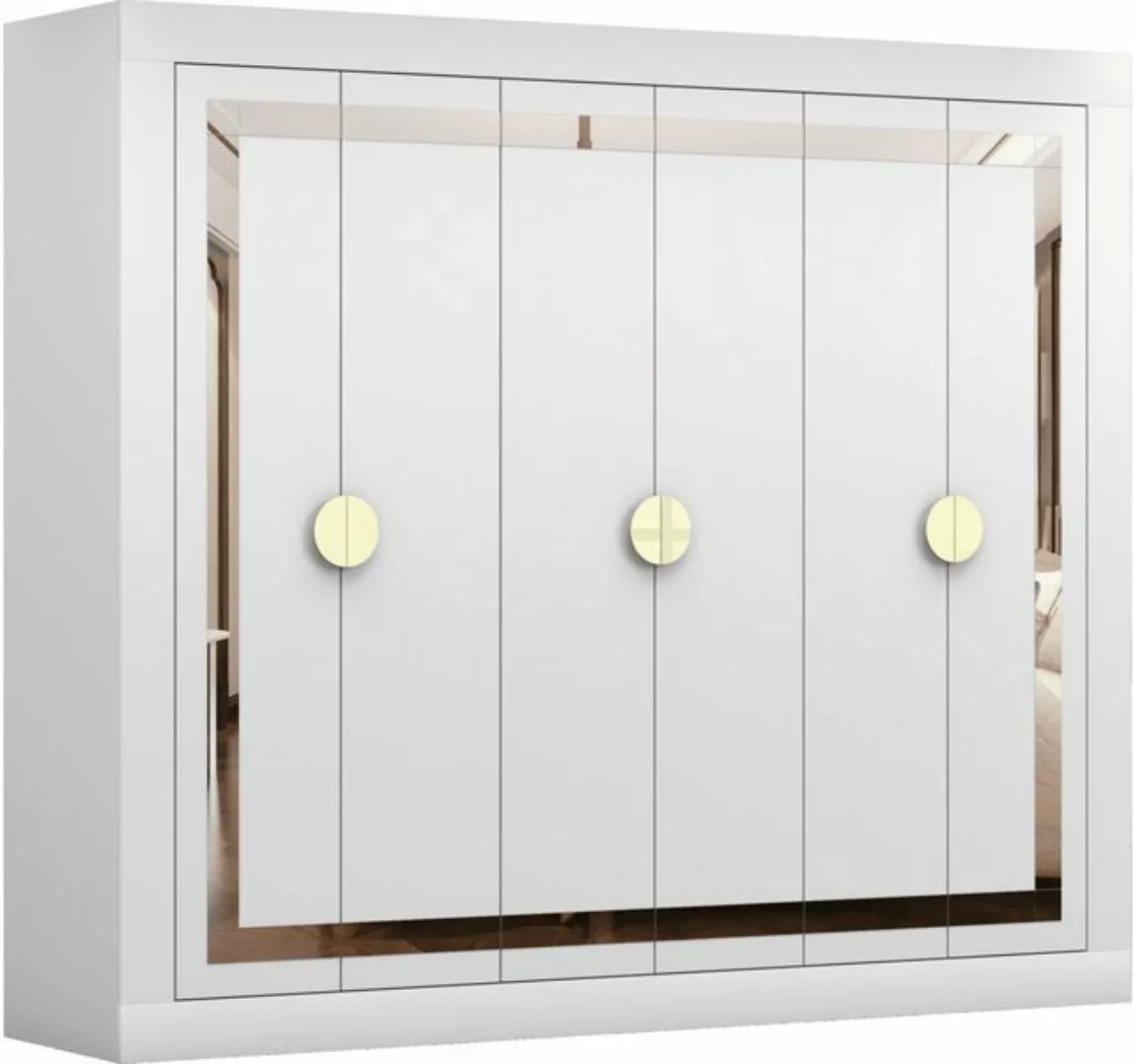 MOEBLO Drehtürenschrank Lumine 2 - 230 cm (Kleiderschrank Schrank Garderobe günstig online kaufen