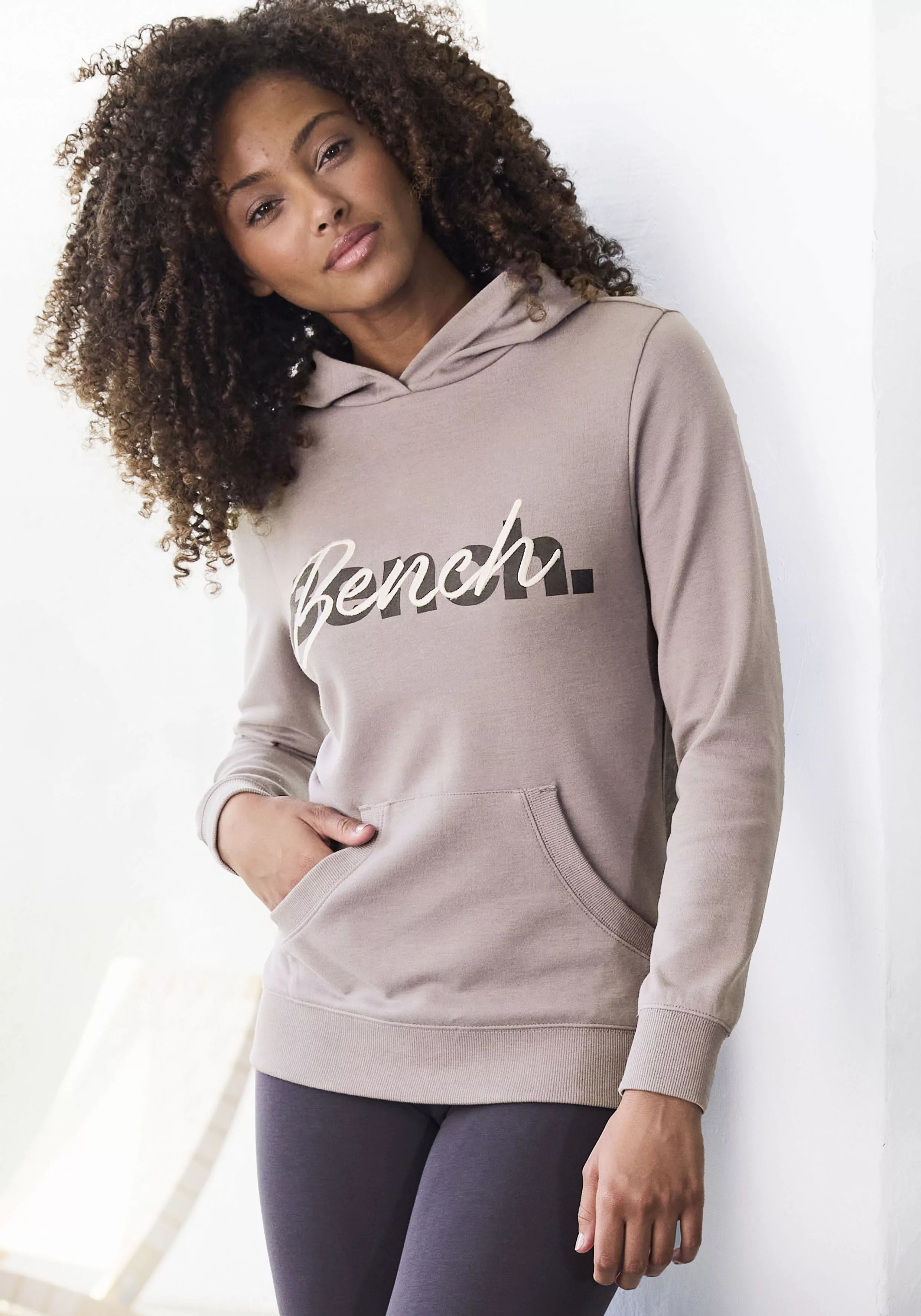 Bench. Loungewear Kapuzensweatshirt mit Kängurutasche, Loungeanzug, Hoodie günstig online kaufen