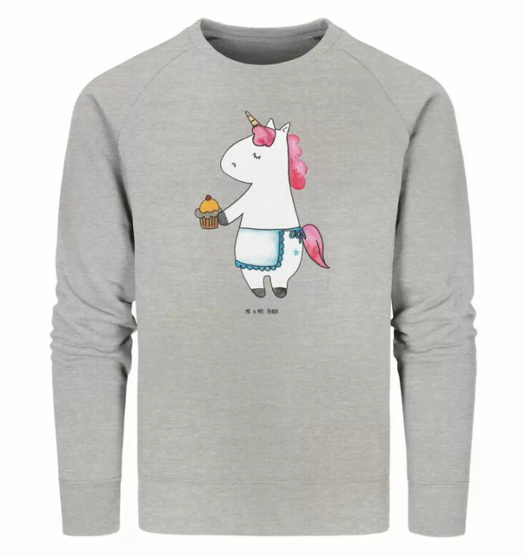 Mr. & Mrs. Panda Longpullover Größe XL Einhorn Muffin - Heather Grey - Gesc günstig online kaufen