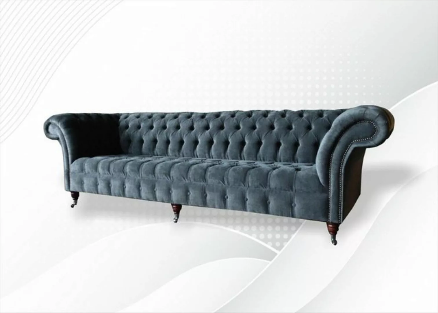 JVmoebel Chesterfield-Sofa, Chesterfield 4 Sitzer Sofa Design Sofa Couch 26 günstig online kaufen