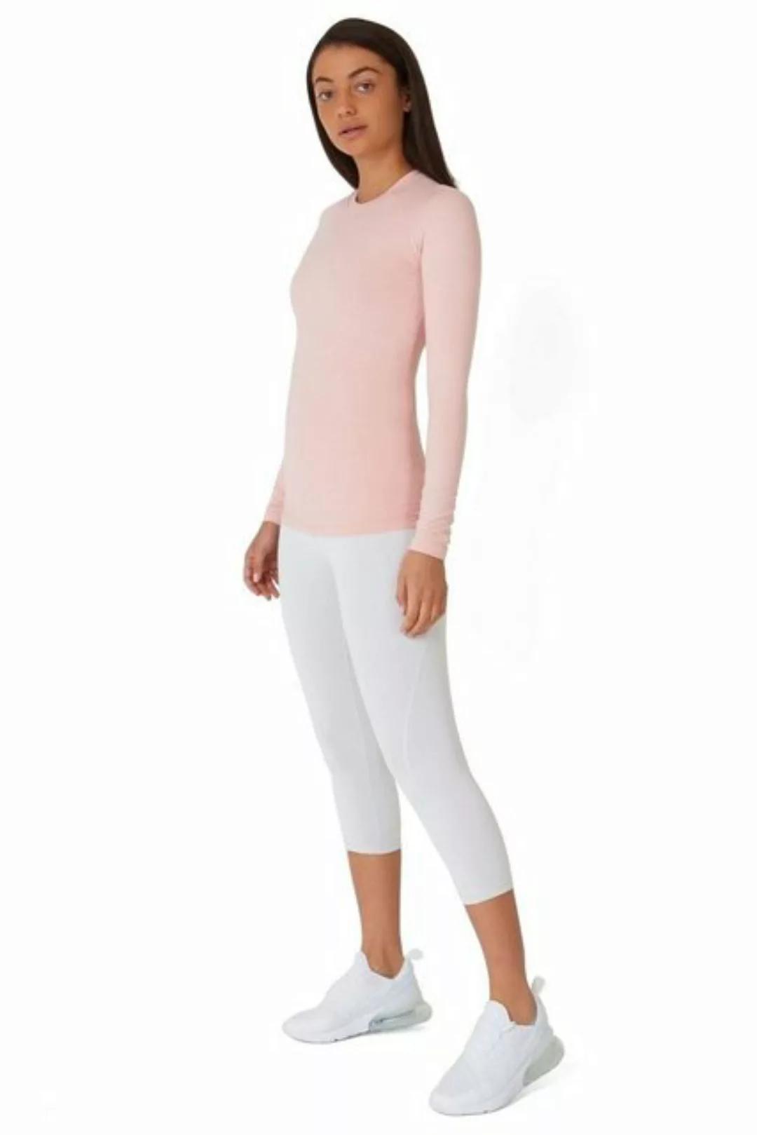 TCA Langarmshirt Damen Thermo-Laufshirt, Langarm, Kompressions Laufoberteil günstig online kaufen