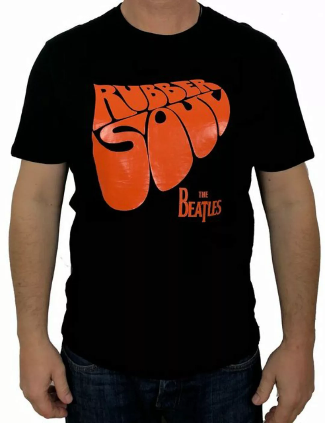 The Beatles T-Shirt "Rubber Soul"/GOTS (Stück, 1-tlg., Stück) mit Frontprin günstig online kaufen