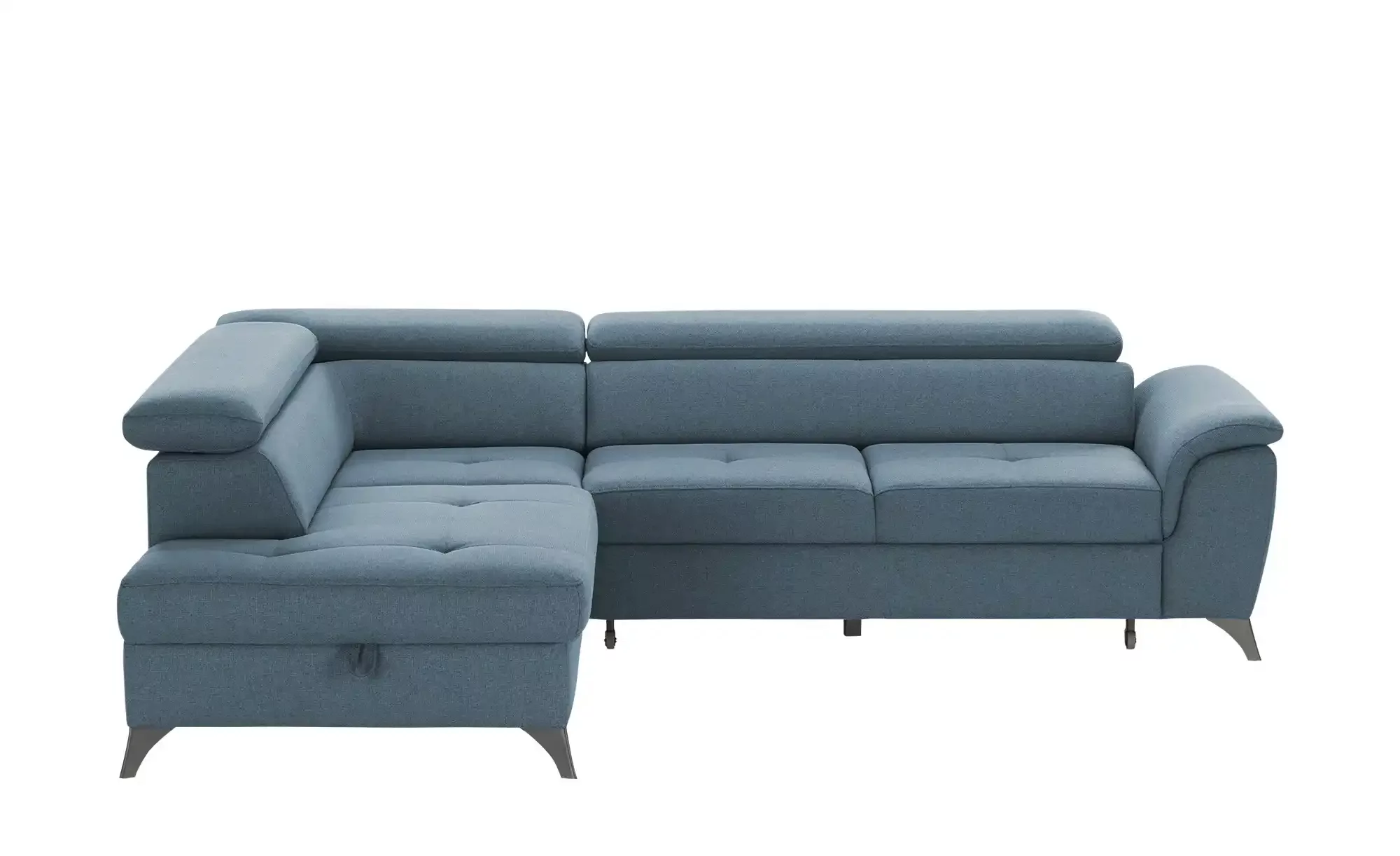 Ecksofa  Aldeia ¦ blau ¦ Maße (cm): B: 252 H: 70 T: 200 Polstermöbel > Sofa günstig online kaufen