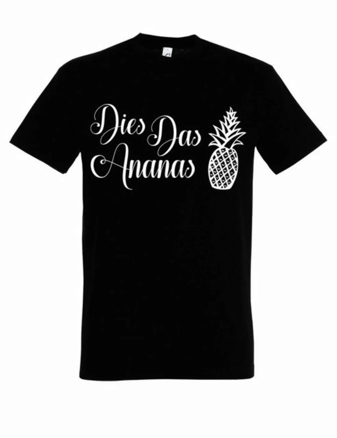 Youth Designz Print-Shirt "DIES DAS ANANAS" Herren T-Shirt mit Lustigen Pri günstig online kaufen