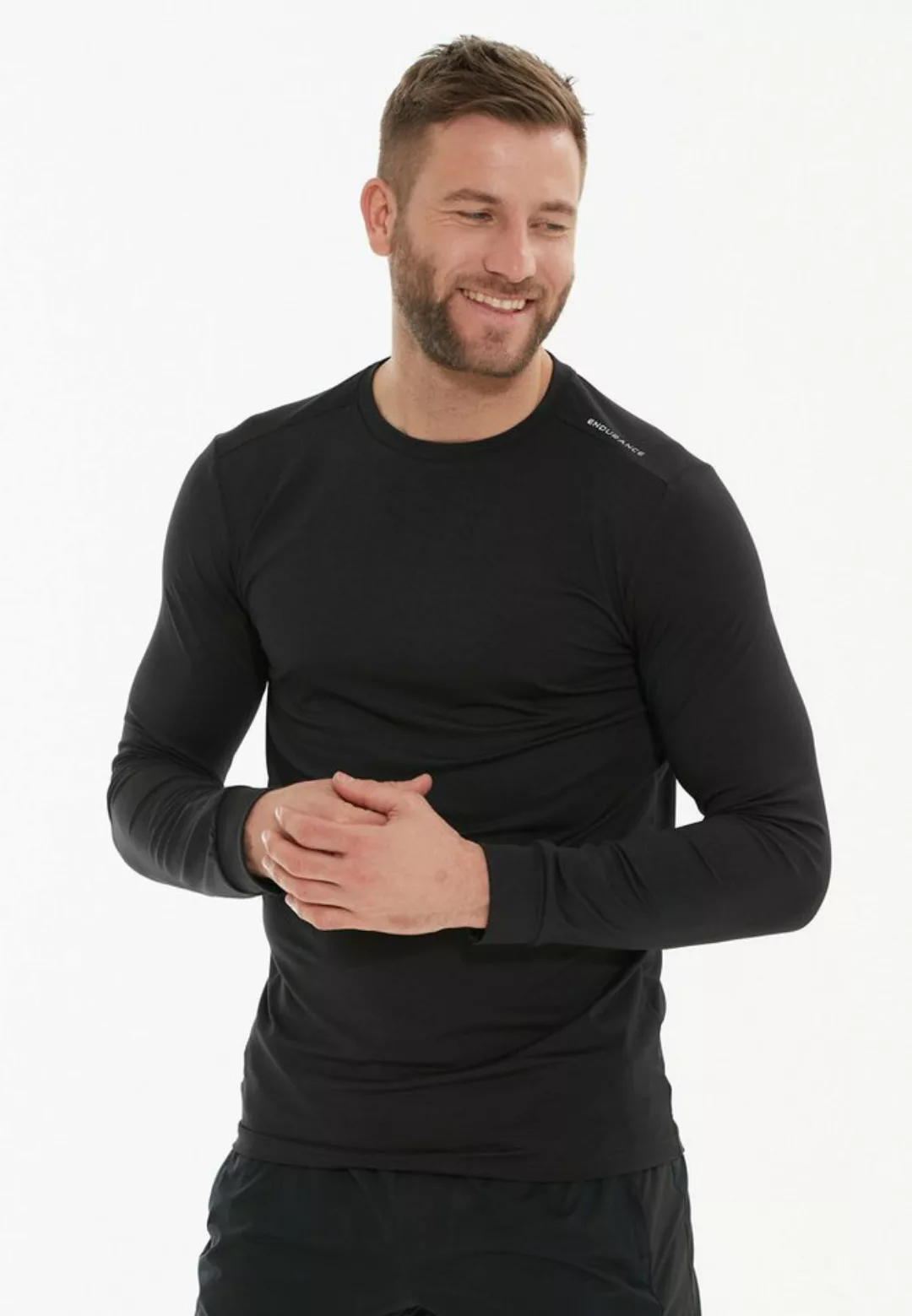 ENDURANCE Langarmshirt Hubend (1-tlg) mit recyceltem Polyester günstig online kaufen