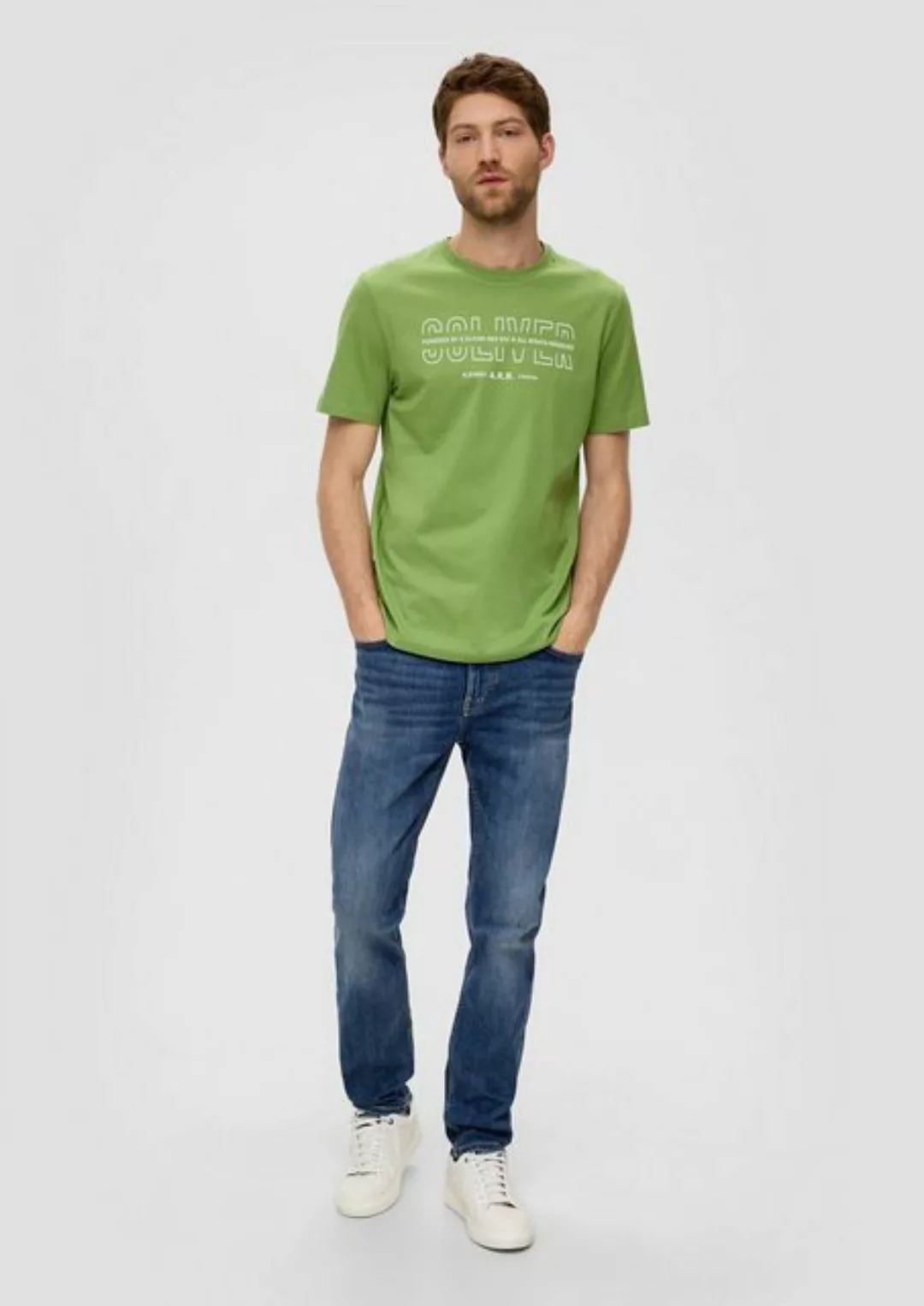 s.Oliver Stoffhose Jeans Nelio / Slim Fit / Mid Rise / Slim Leg günstig online kaufen